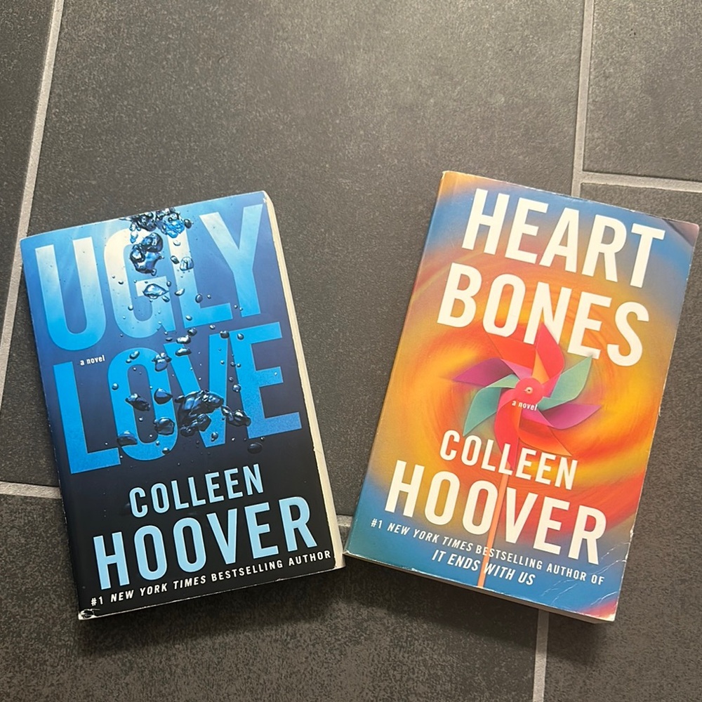 Colleen Hoover Book Set: Ugly Love & Heart Bones — Used